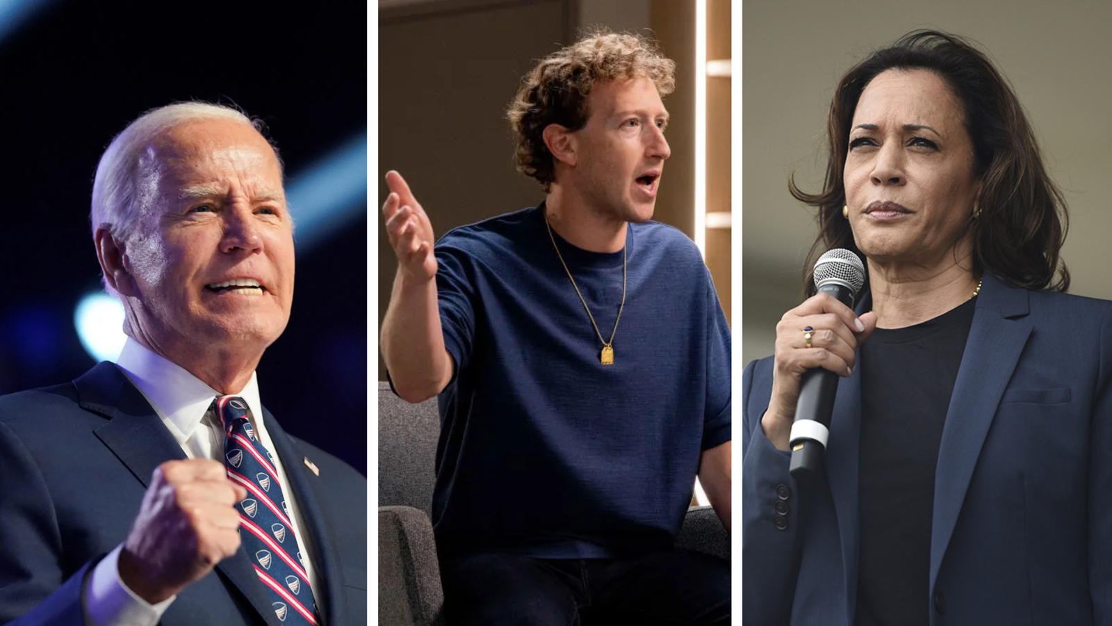 Mark Zuckerberg admits Biden-Harris admin 'pressured' Facebook