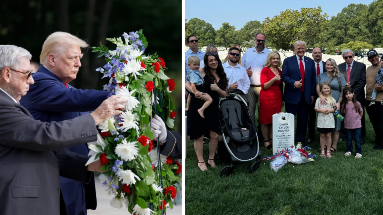 Gold Star families defend Trump after media attacks over Arlington memorial