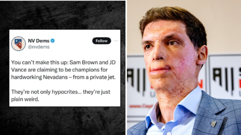 Democrats Call Veteran Sam Brown "Weird"