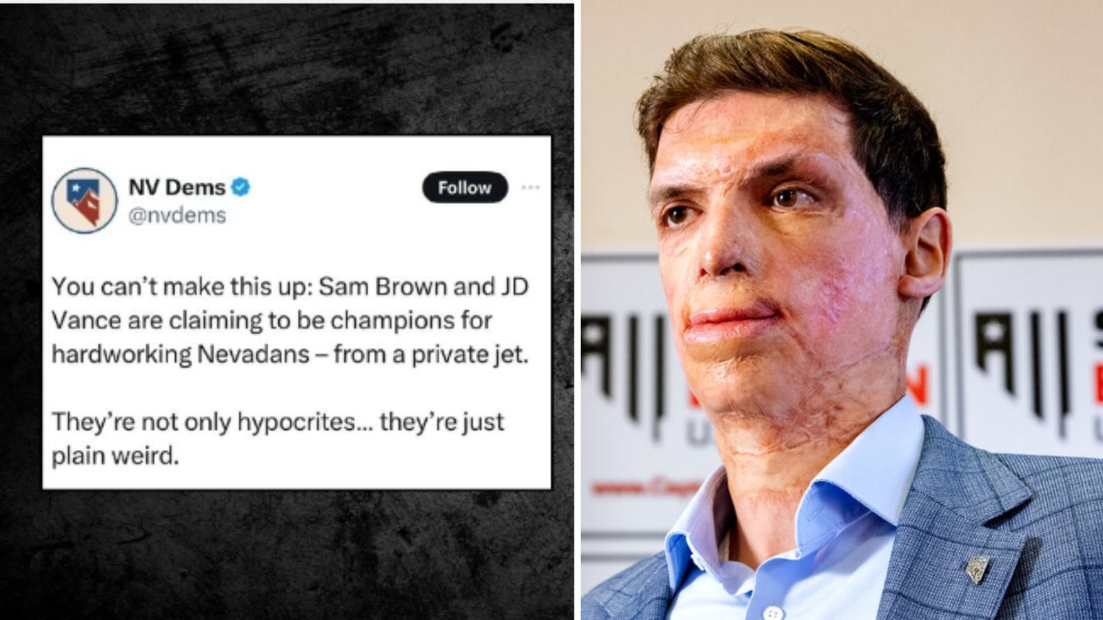Veteran Sam Brown