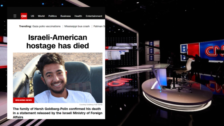 CNN faces backlash for headline claiming American hostage in Israel 'has died'