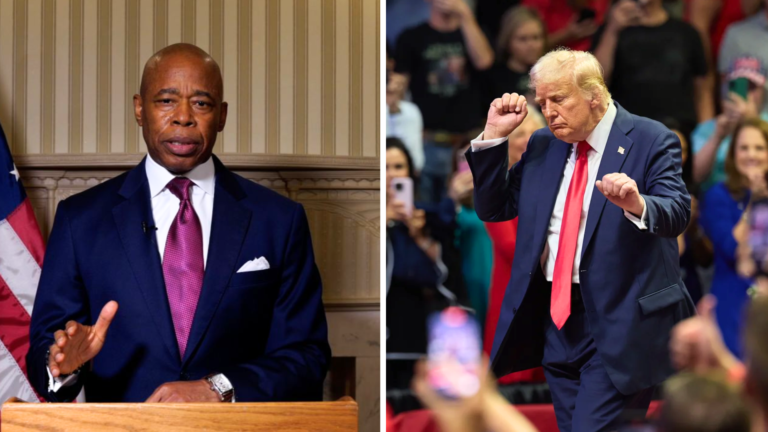 Mayor Eric Adams REFUTES Kamala, Defends Trump