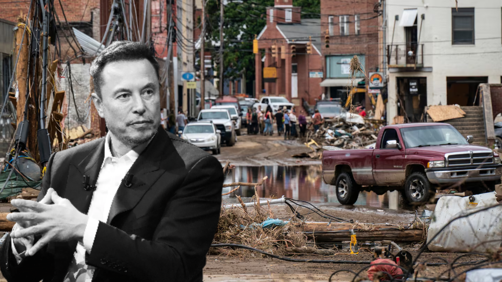 Elon Musk Hurricane Helene