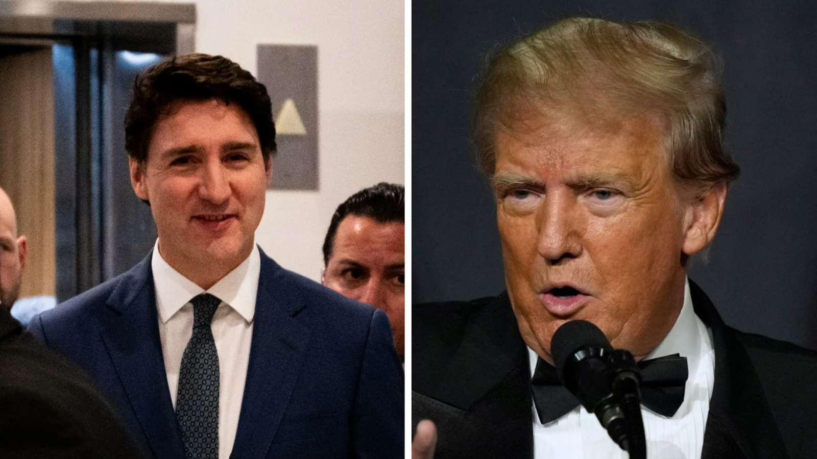 Trump and Trudeau meet