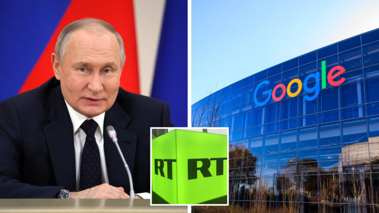 Russia sues Google for $20.5 decillion