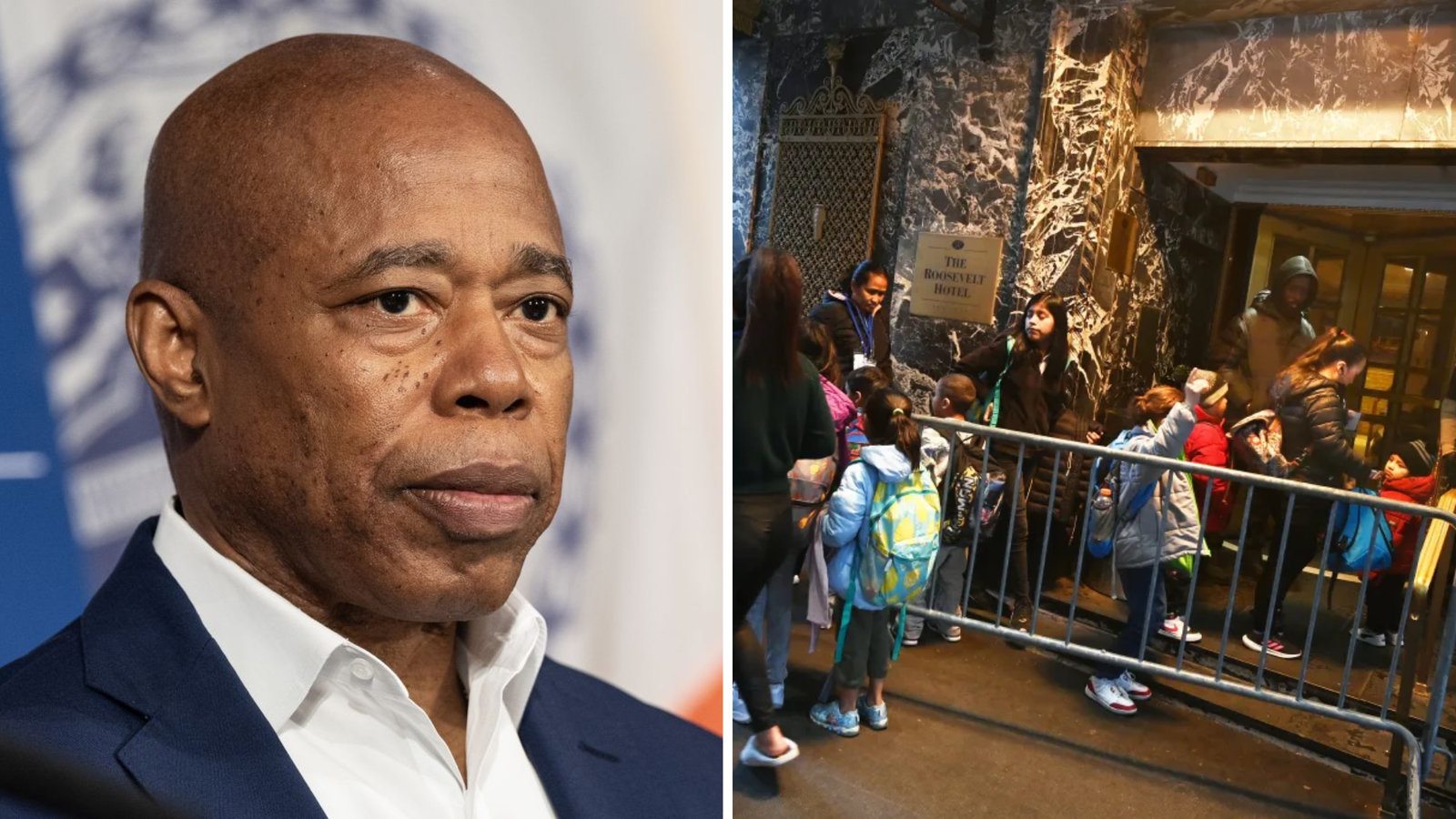 Eric Adams cards immigrants