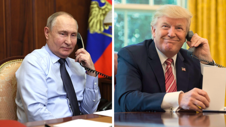 Trump holds call with President Putin