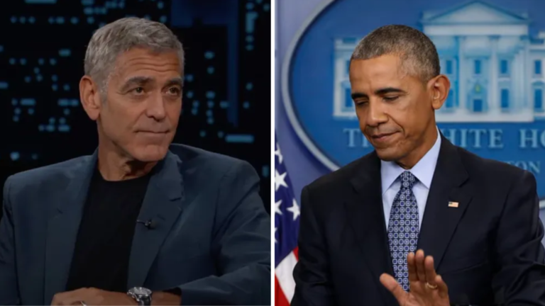 George Clooney Obama pressured him