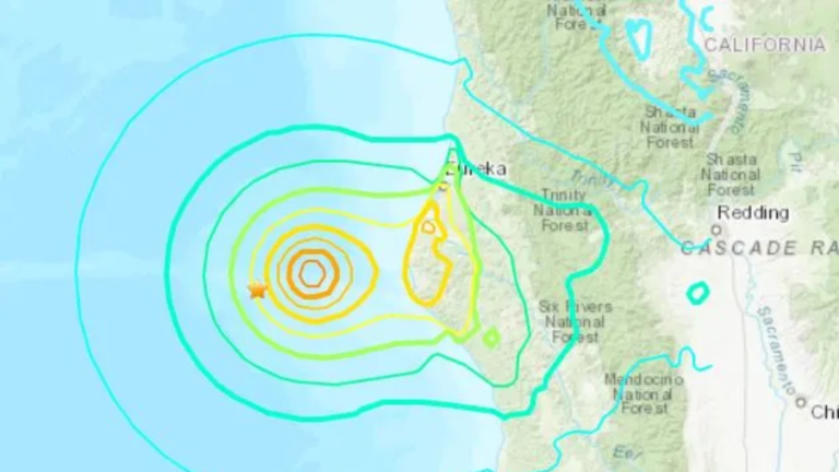 Earthquake northern California