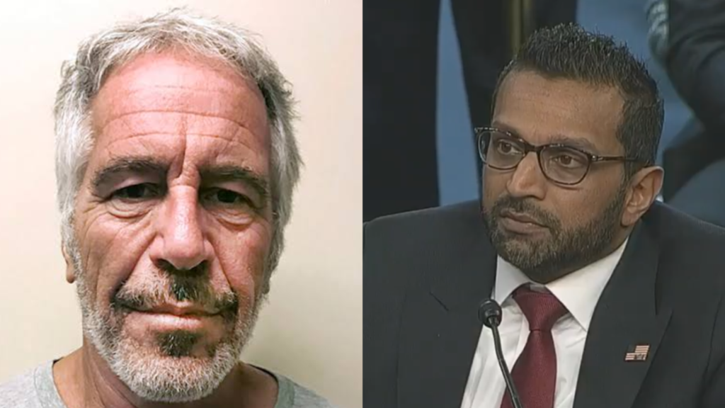 Kash Patel Jeffrey Epstein's associates