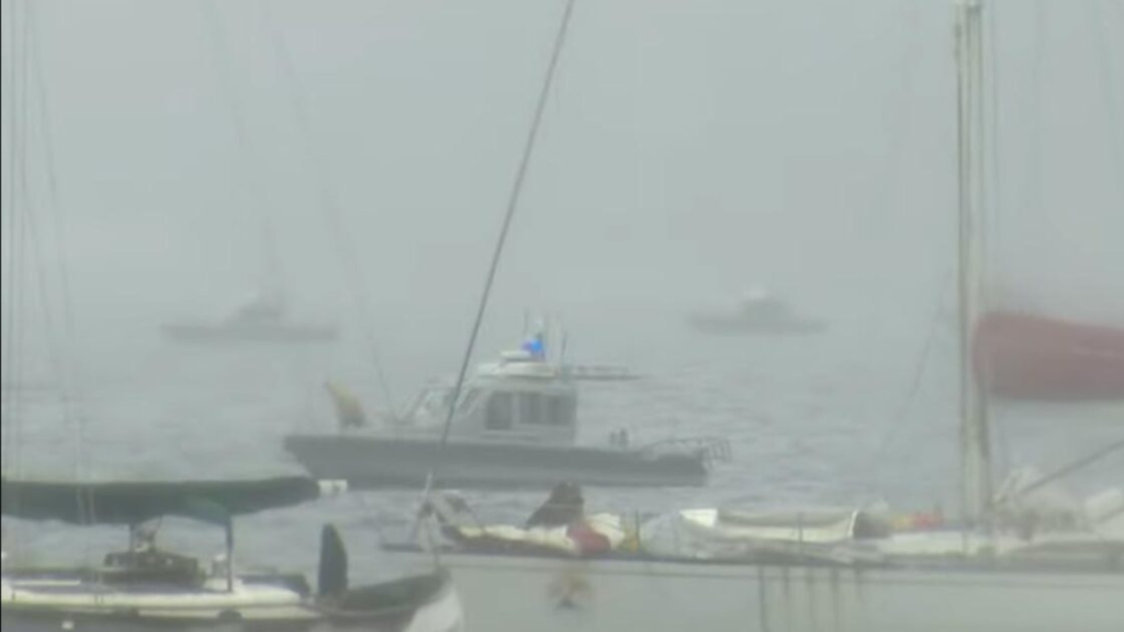 Fighter jet crashes into SoCal Harbor