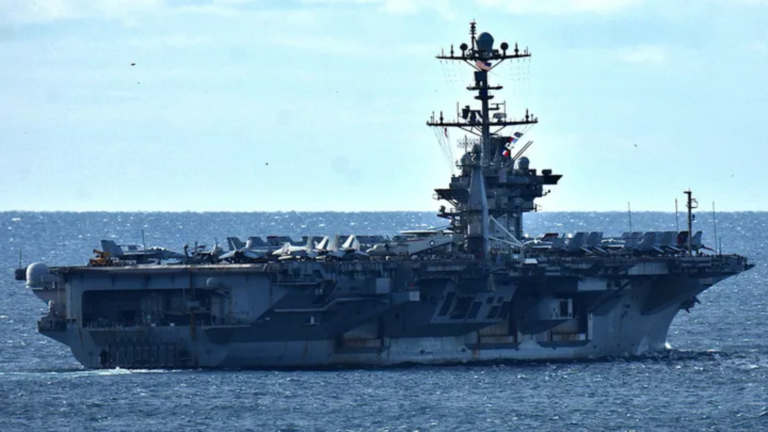 US aircraft carrier has collided