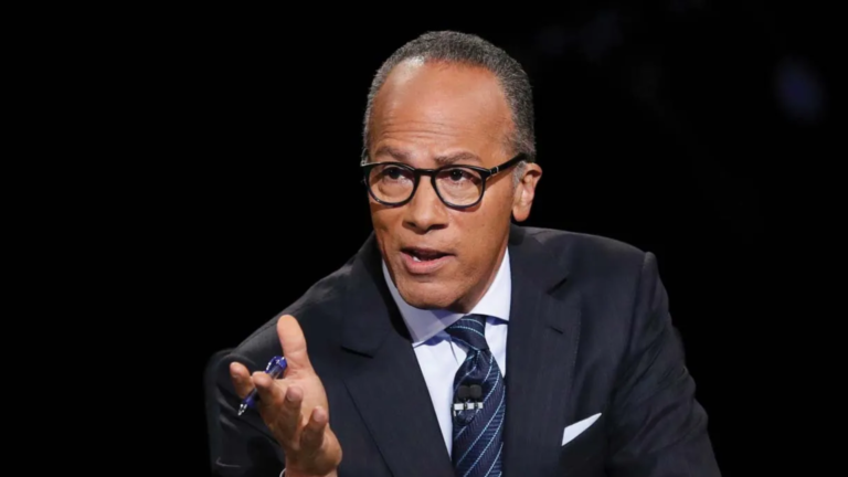 Lester Holt steps down