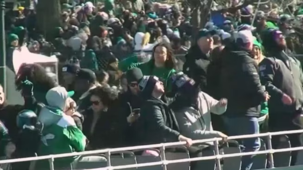 2 shot at Philadelphia Eagles Super Bowl parade