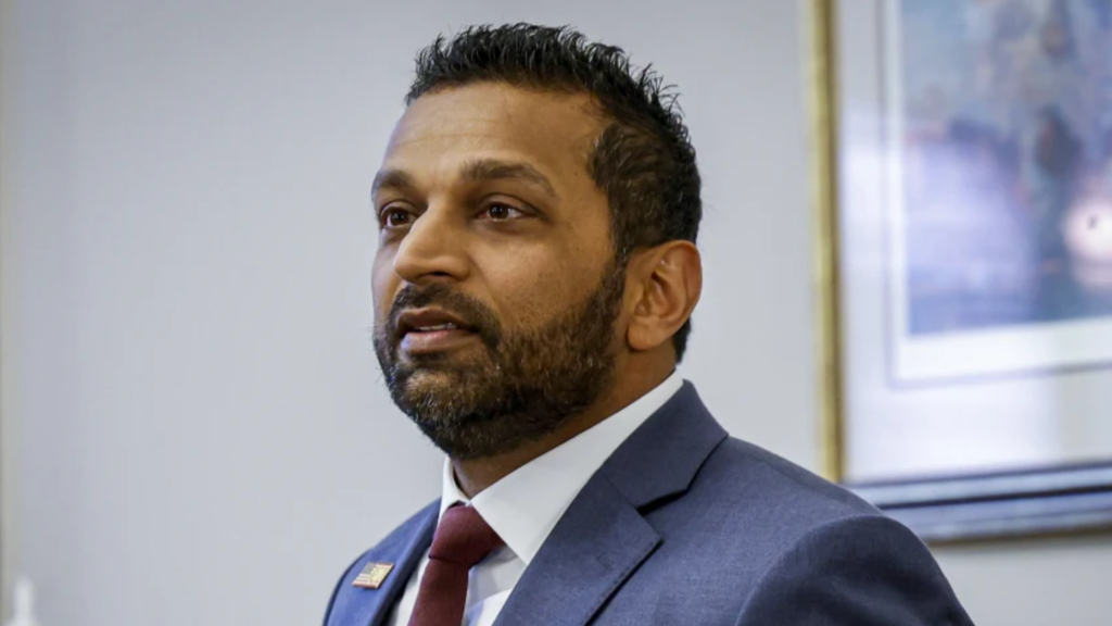 Kash Patel acting head of the ATF