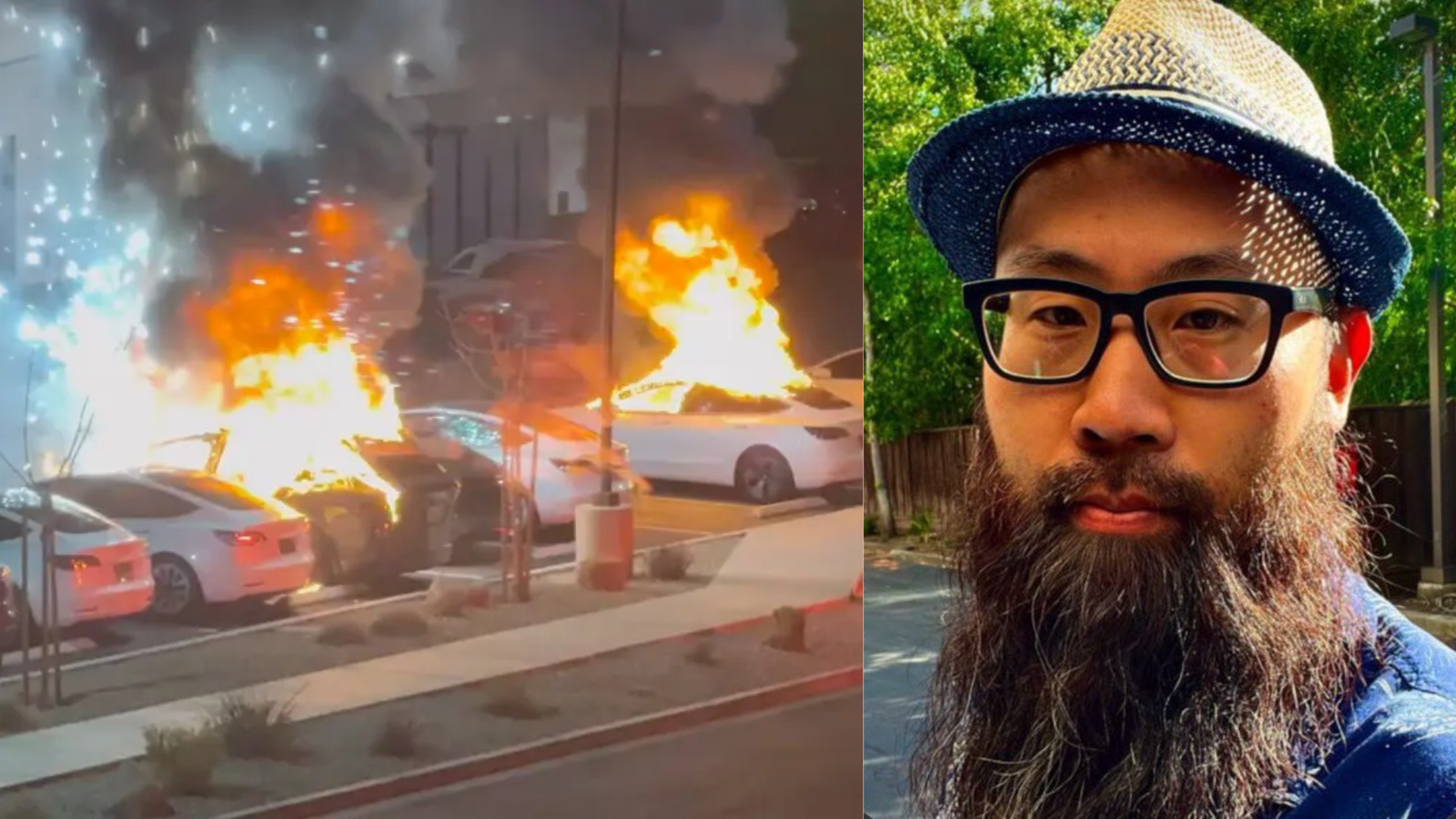 Suspect Molotov tesla