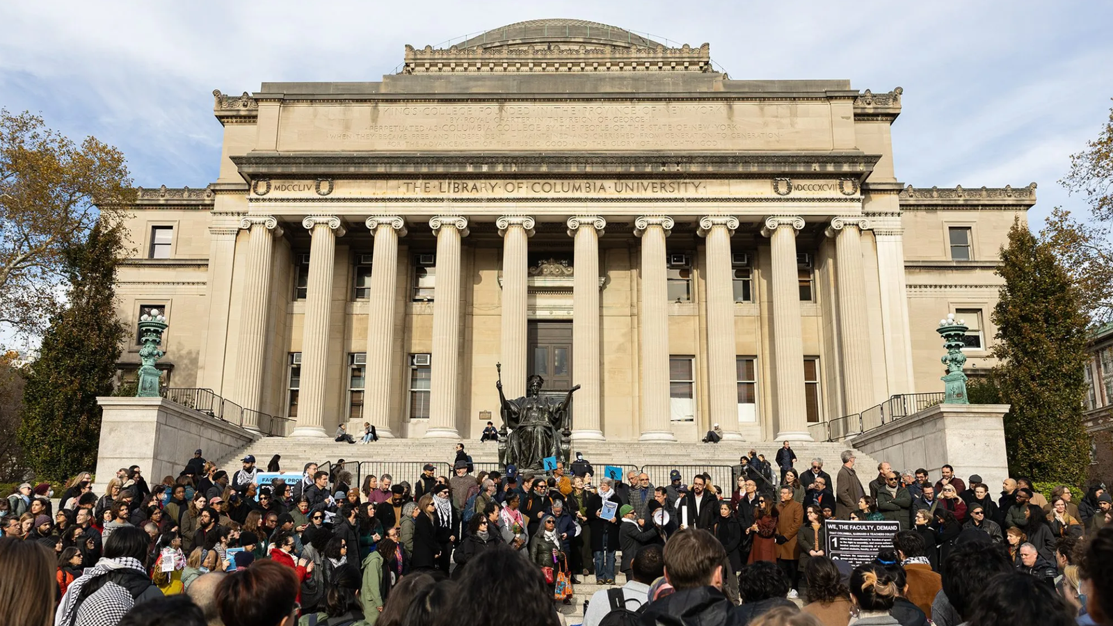 Columbia University expelled students