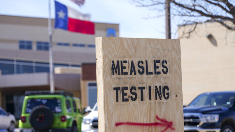 died Texas measles