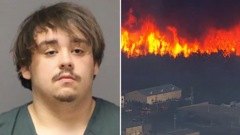 New Jersey wildfire