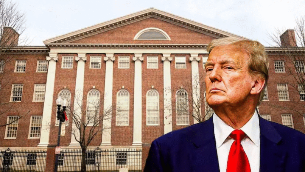 Trump administration Harvard's visa