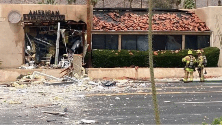 Car explosion clinic Palm Springs