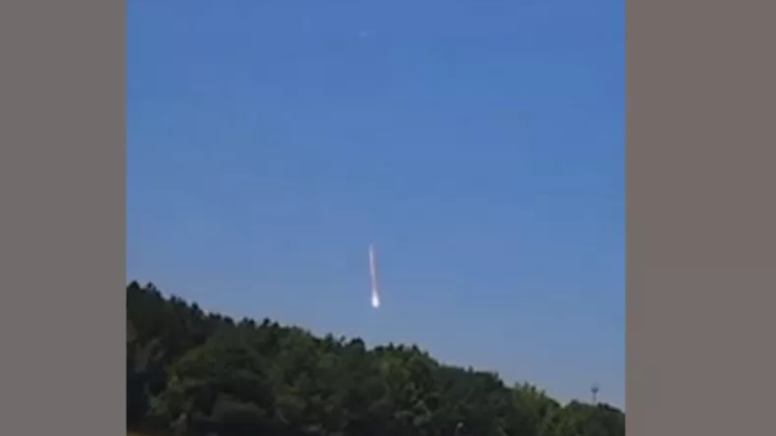 Fireball over South Carolina