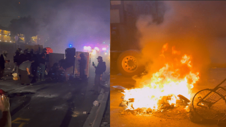 Riots LA ICE raids
