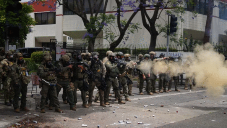 National Guard LA anti-ICE riots