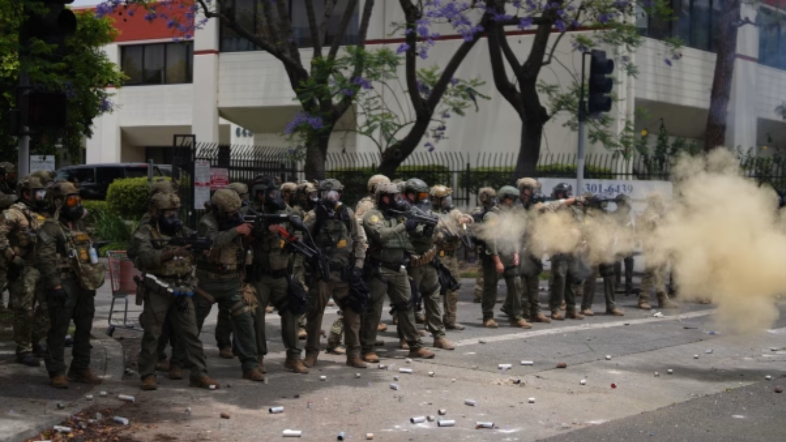 National Guard LA anti-ICE riots