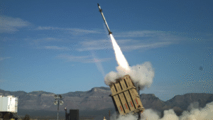 Explosions over Qatar Iran retaliate