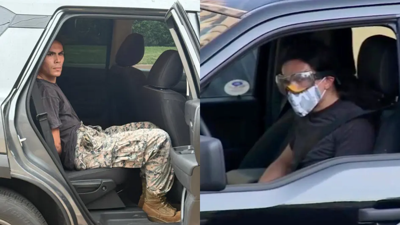 Man supplying face shields LA rioters