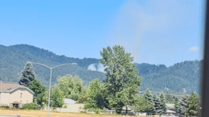 firefighters shot wildfire North Idaho