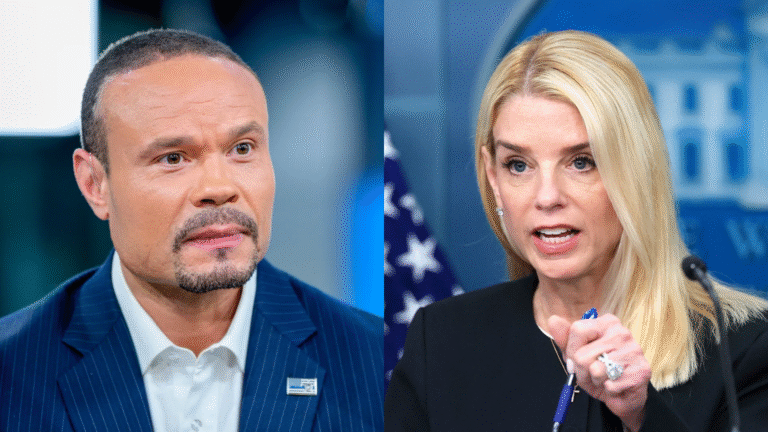 Dan Bongino clash Bondi Epstein files