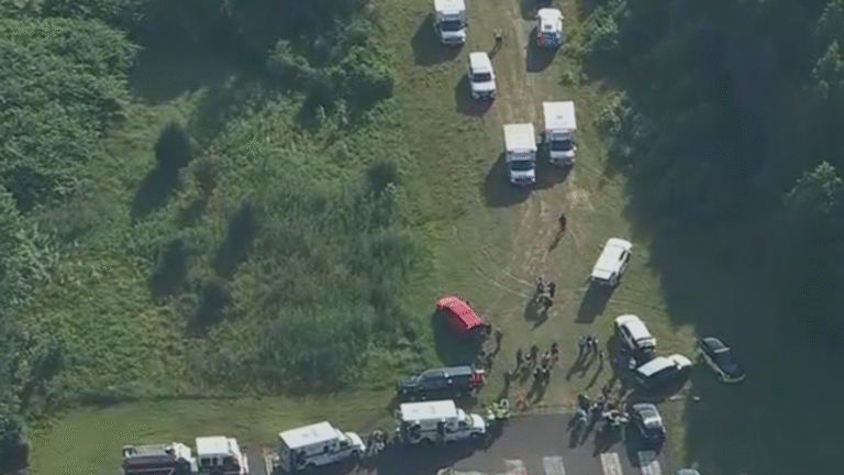 plane crashed New Jersey