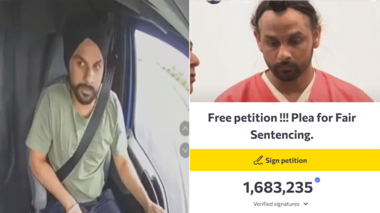 Punjabi Youth petition trucker